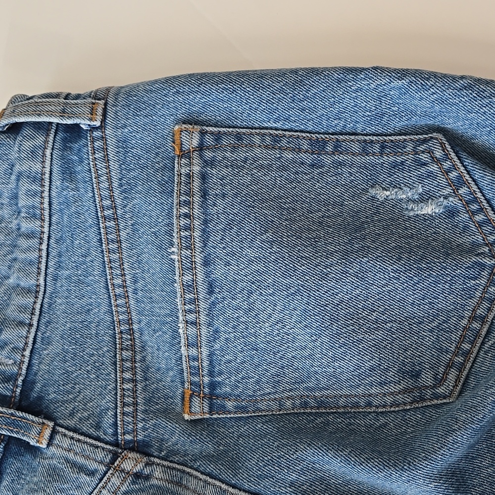 Abercrombie & Fitch Light Blue High Rise Jeans - Picture 4 of 8